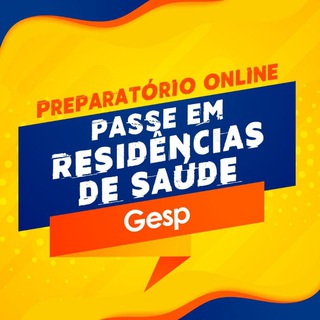 Telegram profile photo for Passe em Residências de Saúde