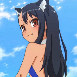 Telegram profile photo for stickers pack anime🫐
