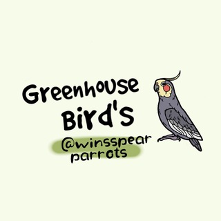 Telegram profile photo for ⋆˚Greenhouse Bird's˚🪶⋆