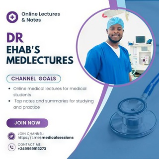 Telegram profile photo for Dr Ehab's Medlectures👨⚕