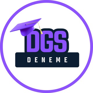 Telegram profile photo for DGS DENEMELERİ