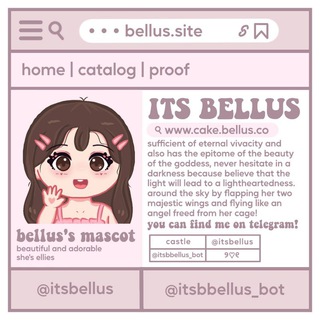 Telegram profile photo for IT'S BELLUS :: CLOSE