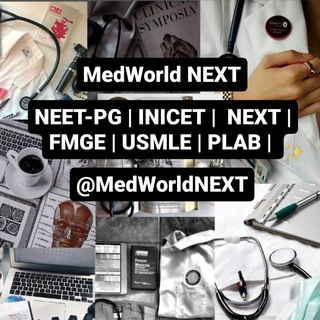 Telegram profile photo for MedWorld DELHI NEXT