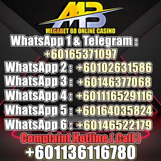Telegram profile photo for Slot🎰MegaBet88👑Channel👑