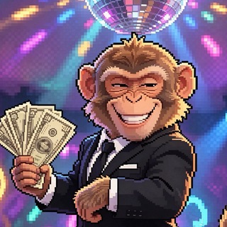 Telegram group profile photo for Monkey 猴子币