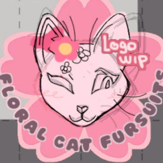 Telegram profile photo for Floralcat fursuits 🌸🐱