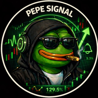 Telegram profile photo for PEPE SIGNAL