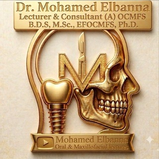 Telegram profile photo for Mohamed Elbanna Oral & Maxillofacial Lectures