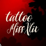Telegram profile photo for tattoo ● MissXlix
