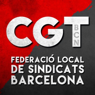 Telegram profile photo for CGT Barcelona 📢🅰️ 🔴⚫️