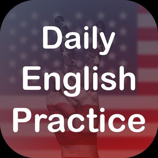 Telegram profile photo for Daily English practice