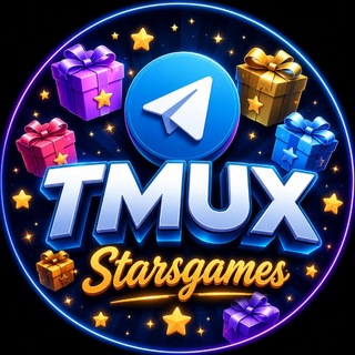 Telegram profile photo for Tmux stars games