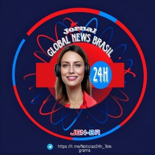 Telegram profile photo for Jornal Global News Brasil - Notícias 24h 📰 Seu Feed 🌍