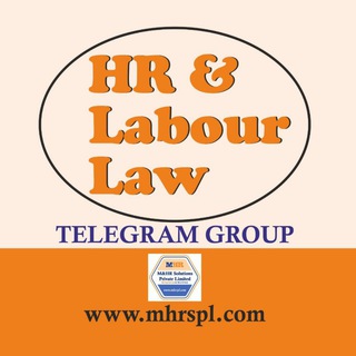 Telegram profile photo for HR & Labour Law(www.mhrspl.com)