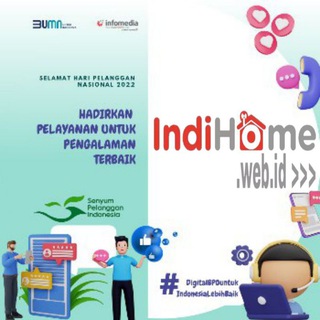Telegram profile photo for indihome.web.id