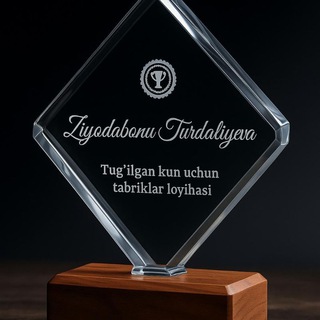 Telegram profile photo for Зиёдабону Турдалиева ♥️