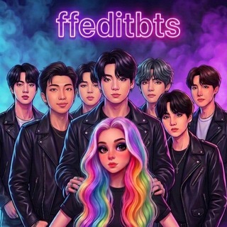 Telegram profile photo for фф📖эдит🎧bts🌒💜