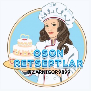 Telegram profile photo for RETSEPTLAR OLAMI