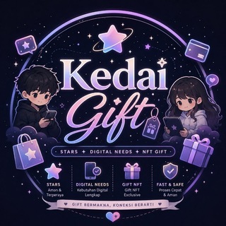 Telegram profile photo for Kedai Gift🎐