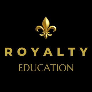 Telegram group profile photo for BE ROYALTY EDUCATION 🔱