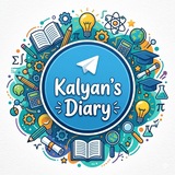 Telegram profile photo for GOVT JOB PREPARATION《Kalyan's Diary》
