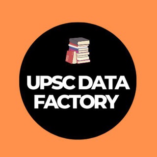 Telegram profile photo for UPSC Data Factory