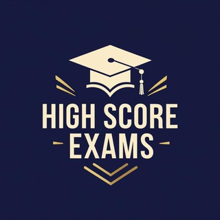 Telegram profile photo for HighScore Exams