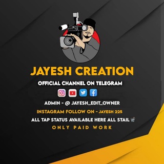 Telegram profile photo for JAYESH CREATION