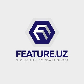 Telegram profile photo for FEATURE.UZ