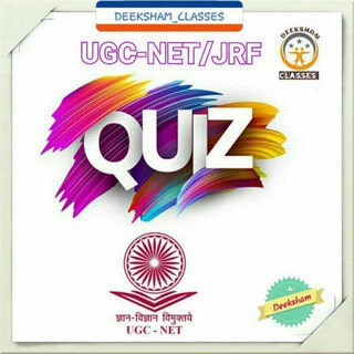 Telegram profile photo for UGC-NET/JRF QUIZ