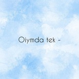 Telegram profile photo for Oiymda tek —