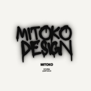 Telegram profile photo for mitoko design 🌙