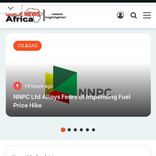 Telegram profile photo for Quick News Africa