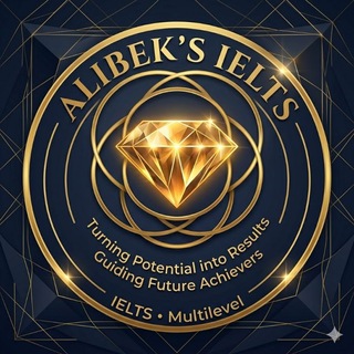 Telegram profile photo for Alibek's IELTS