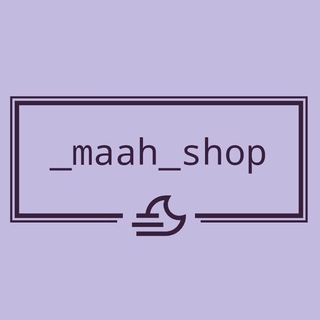 Telegram profile photo for _maah_shop