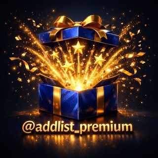 Telegram profile photo for Addlist premium giveaways ادلیست پرمیوم