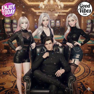 Telegram profile photo for 🧛🏻 Good Vibes Club.🩶