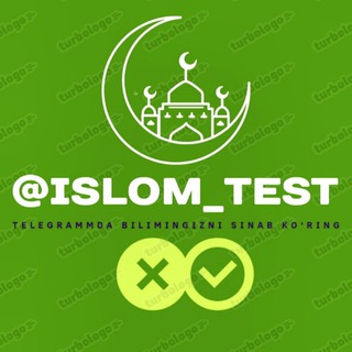 Telegram profile photo for ISLOM_TEST | Musaffo Islom dinimiz