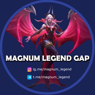 Telegram profile photo for گروه مگنوم لجند | Magnum Legend Gap
