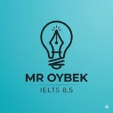 Telegram profile photo for Mr Oybek | IELTS 8.5