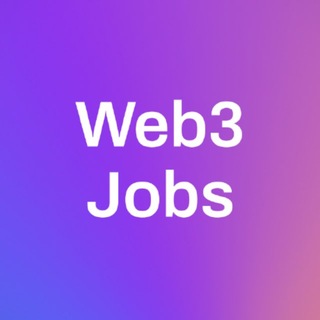 Telegram profile photo for Remote Web3, AI, Crypto & Blockchain Jobs