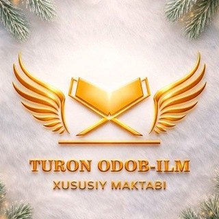 Telegram group profile photo for TURON ODOB-ILM xususiy Maktabi Oltiariq 🏫