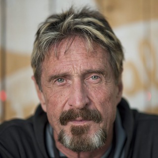 Telegram profile photo for John David McAfee (BACKUP)