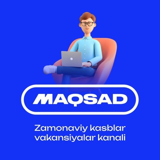 Telegram profile photo for MAQSAD:HR | IT & Digital Jobs