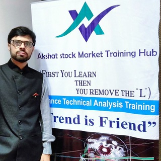 Telegram profile photo for Akshat Stock Market Training Hub
