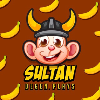 Telegram profile photo for SULTAN DEGEN PLAYS🦧