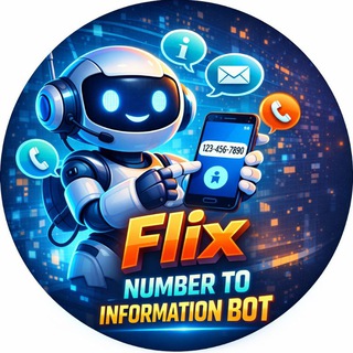 Telegram profile photo for Flix number to information