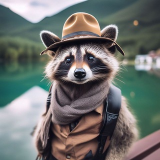 Telegram profile photo for Енот-путешественник⛺️🦝