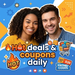 Telegram profile photo for 🔥 Hot deals & coupons daily Channel 🔥