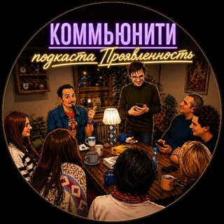 Telegram profile photo for Коммьюнити подкаста 🤟 ПРОЯВЛЕННОСТЬ 🎙
